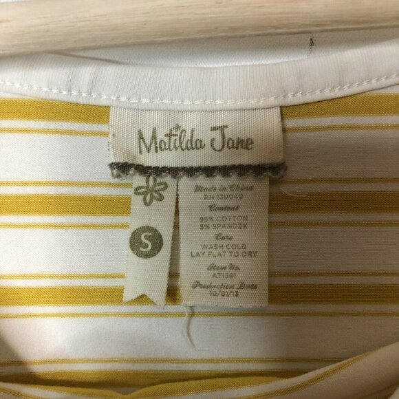 Matilda Jane S Womens Sunny Boatneck Tee Off White - Picture 4 of 8